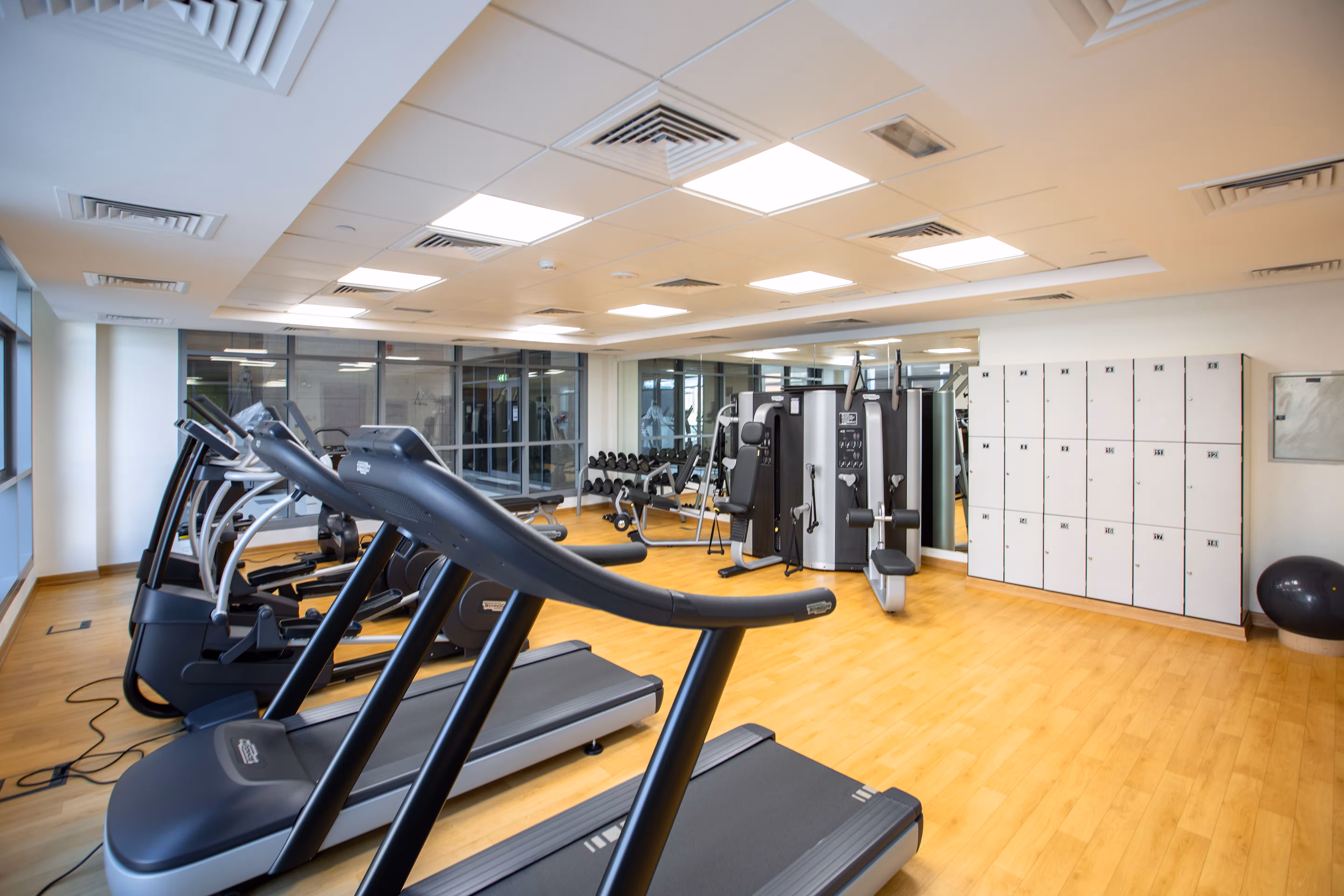 Fully-Equipped Fitness Gymnasium
